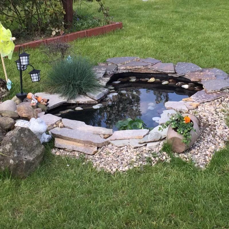 Пруд на даче своими руками дешево 55 Gartenteich Bilder lassen Sie für Ihren Traumgarten inspirieren - ZENIDEEN Ga