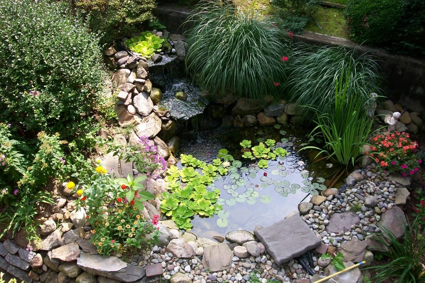 Пруд на садовом участке фото Image result for patio pond planter Kleiner gartenteich, Hinterhof garten, Garte