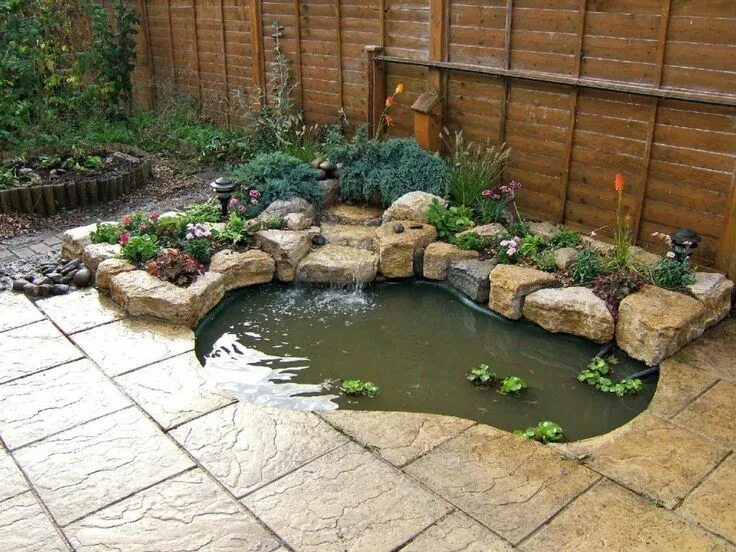 Прудик на даче своими руками ландшафтные идеи Garden Rockery Ideas for your Yard Rockery garden, Garden pond design, Home land