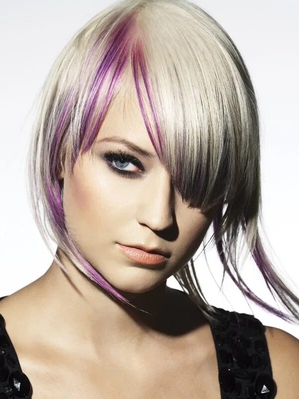 Пряди на светлых коротких волосах фото Punk-Hair-Color-trends-2012 in 2023 Short hair color, Punk hair, Hair color tren