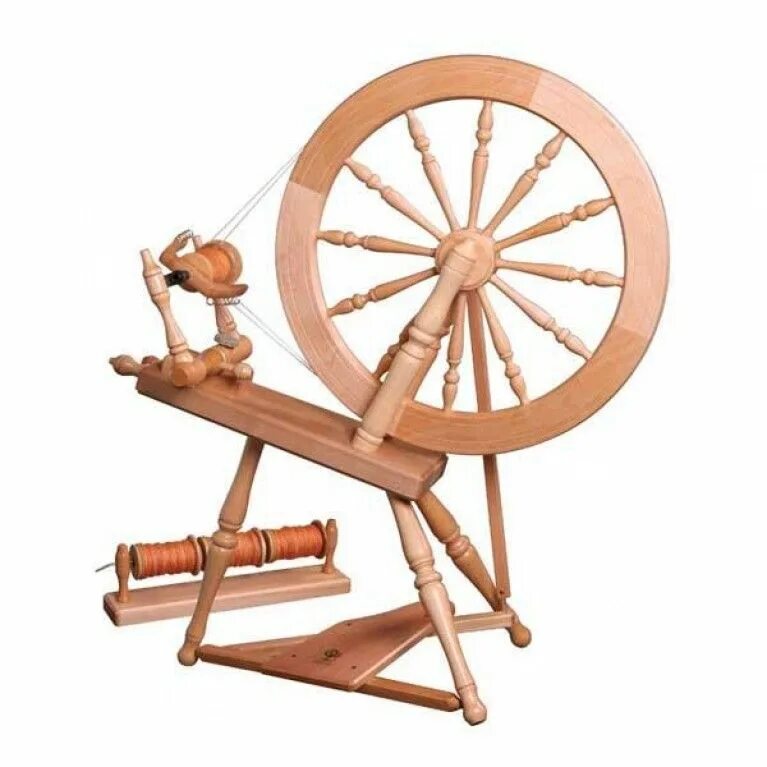 Прялка деревянная с колесом цена фото Ashford_Elizabeth_2_Spinning_Wheel-Clear_Finish Spinnewiel, Wol spinnen, Spinnen