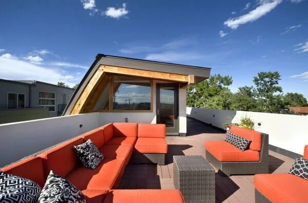 Прямая крыша фото 15 Modern Roof Terrace Designs Featuring Breathtaking Views