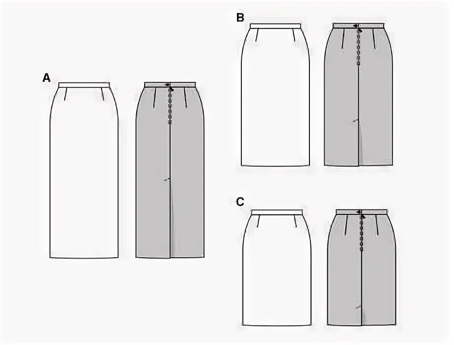 Прямая юбка со шлицей выкройка Как сшить юбку со шлицей на подкладке - мастер-класс