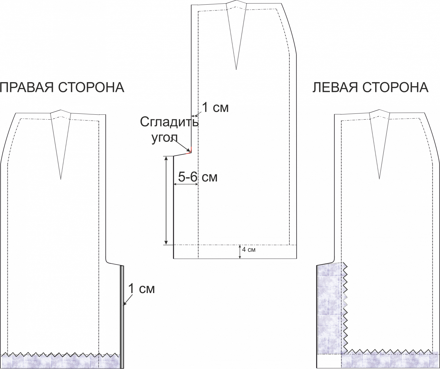 Прямая юбка со шлицей выкройка Платье 'Ева'. Инструкция по пошиву и печати выкроек Шить просто - Выкройки-Легко