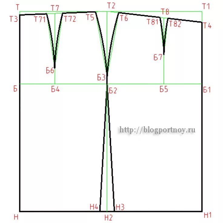 Прямая юбка вытачек выкройка Построение выкройки-основы юбки. Пошаговое описание Pants sewing pattern, Patter