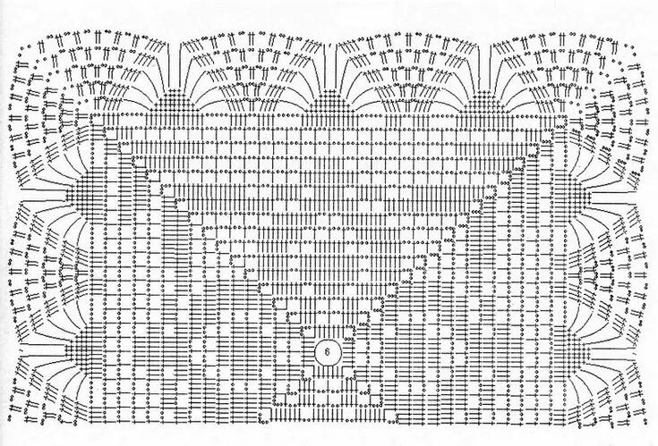 Прямоугольная скатерть крючком схемы Яндекс.Фотки переехали Схемы вязаных крючком салфеток, Узоры для кружевных салфе