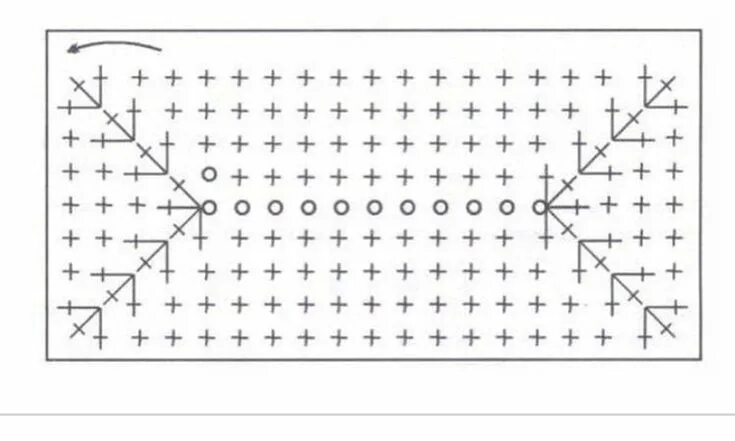 Прямоугольник вязаный крючком схемы Pin de Maneto Ribeiro en Croche... Ganchillo, Bocas