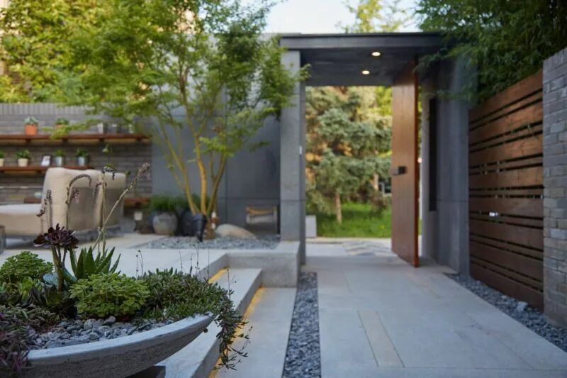 Прямоугольный ландшафтный дизайн Pin by Dai jin liang on Landscape Design Art Garden design, Modern zen garden, M