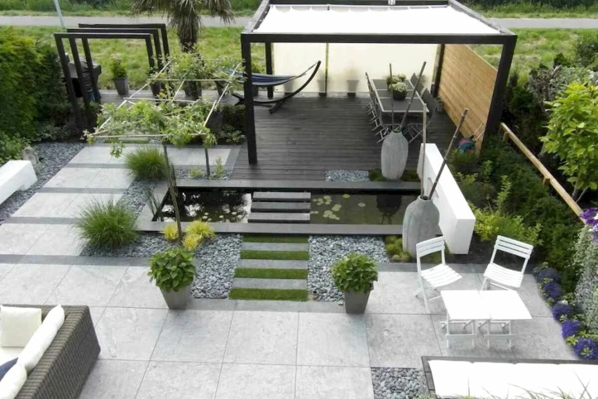 Прямоугольный ландшафтный дизайн 60 Fresh Backyard Landscaping Design Ideas on a Budget Small backyard gardens, G