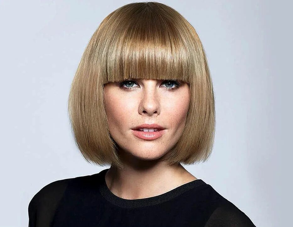 Прямые короткие волосы фото bob 480_1 Bob frisur, Frisuren, Blonde haare mit pony