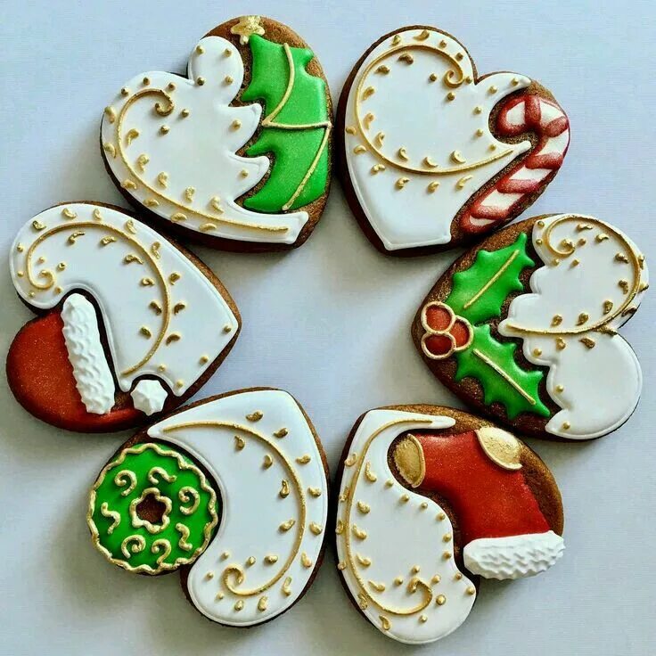 Пряники на год змеи фото Pin by Renthia "Cissy" Mccullough on Sugar Cookies and royal icing Christmas coo