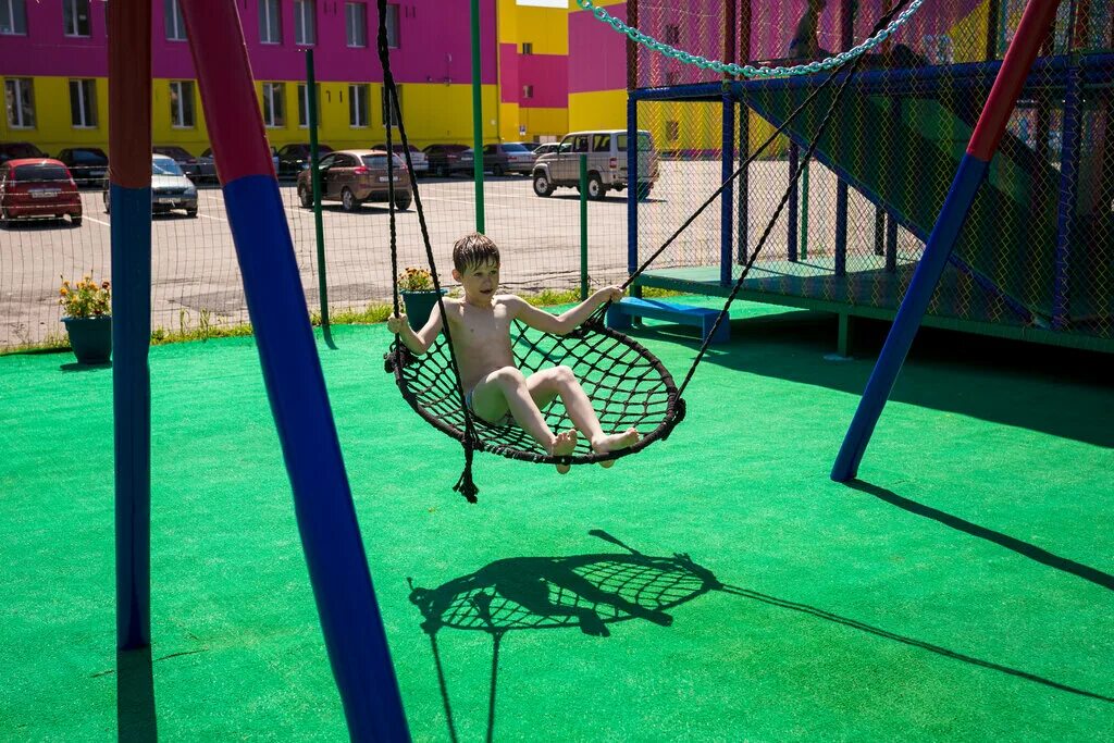 Прыг скок ул ефремова 84а ульяновск фото Panorama: Детский городок Прыг-Скок, amusement park, Ульяновск, Октябрьская улиц