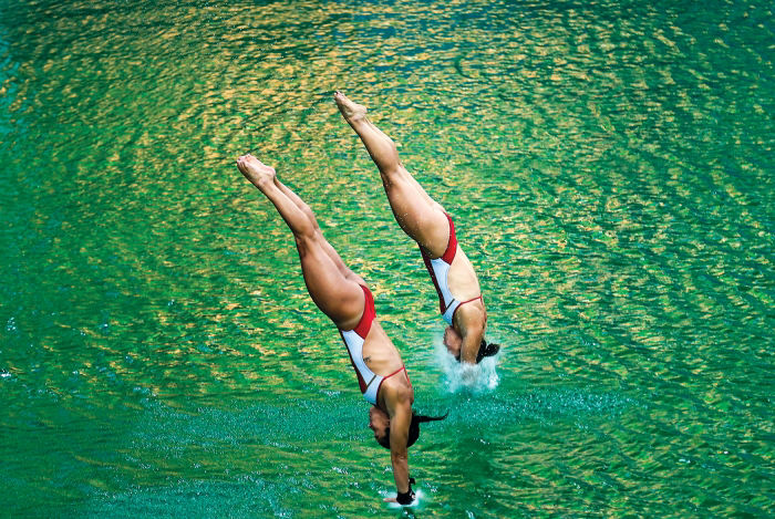 Прыжки в воду фото Green-chemistry-Rio-Olympics