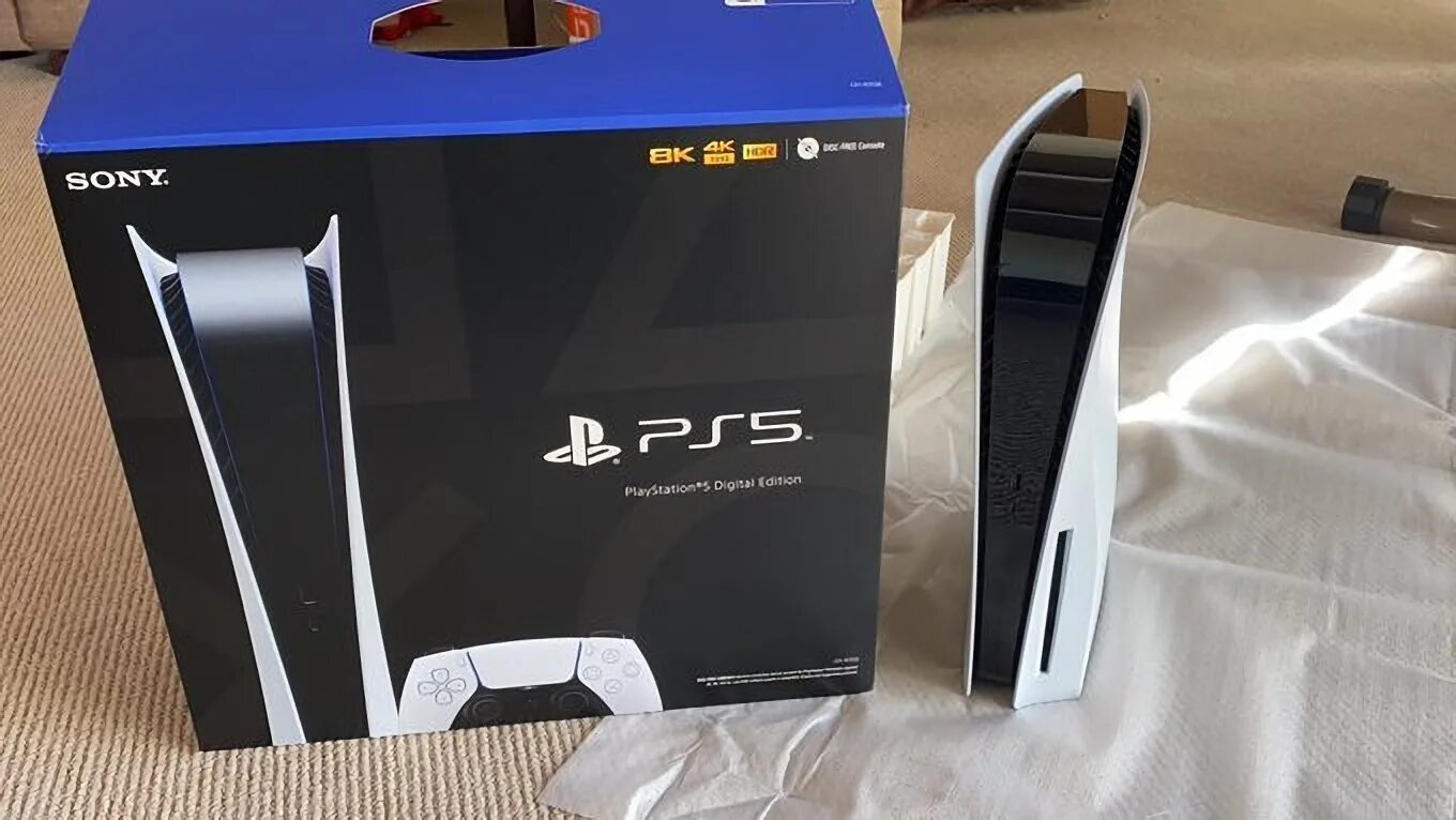 Пс 5 коробка фото Sony playstation 5 cfi 2000a01: найдено 74 изображений