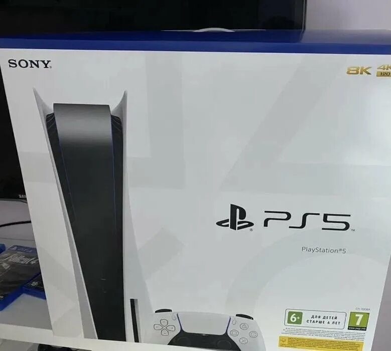 Пс 5 коробка фото PlayStation 5 - купить в Москве, цена 69 000 руб., продано 13 декабря 2020 - Игр