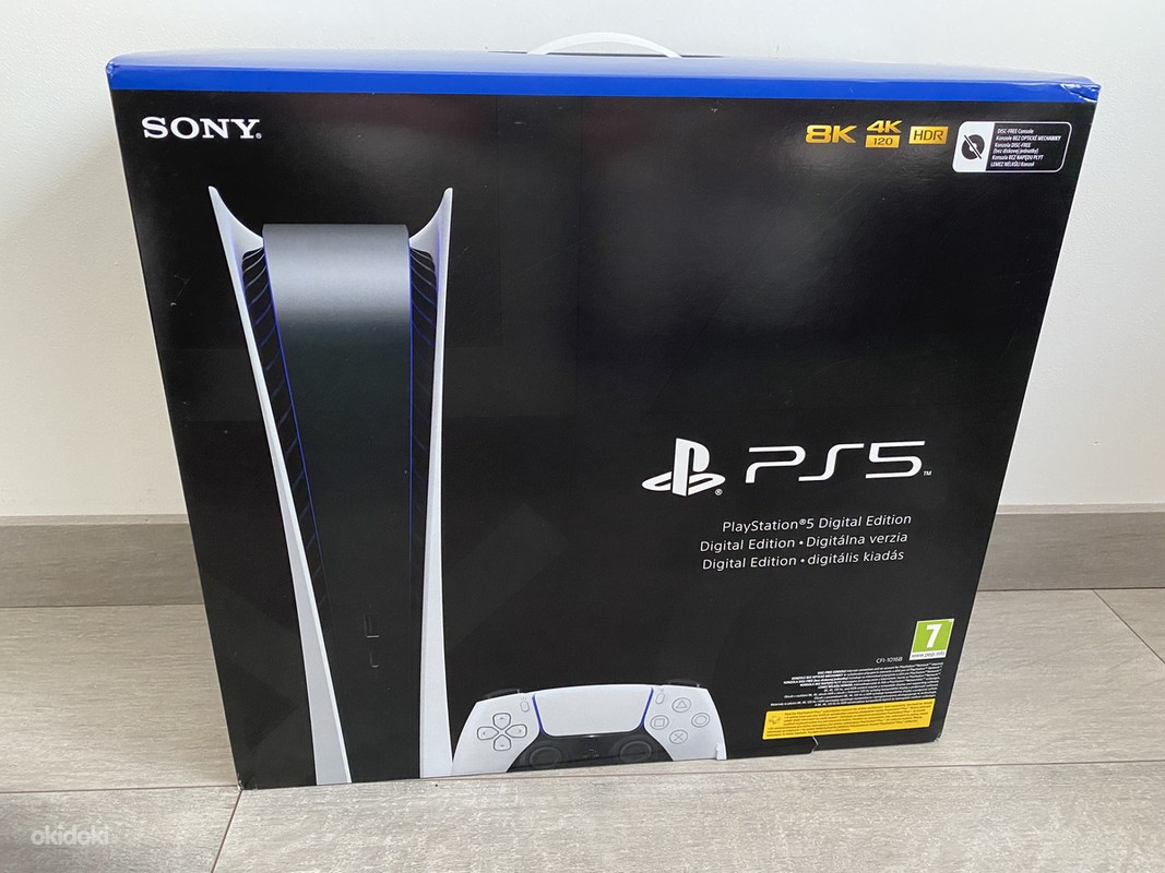 Пс 5 коробка фото Playstation 5 Blu-Ray Disc Edition - Tallinn - Mängud, mängukonsoolid, Konsoolid