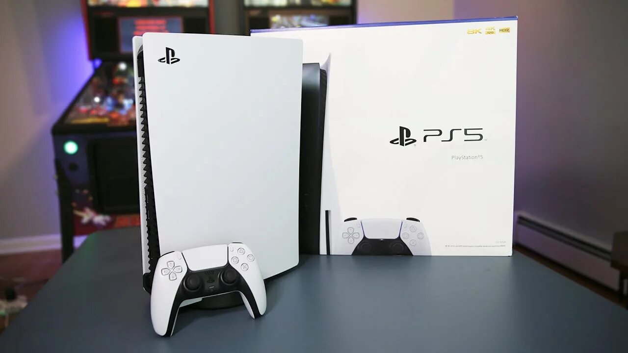 Пс 5 коробка фото Игровая консоль Sony Playstation 5 с приводом купить в Симферополе в интернет-ма