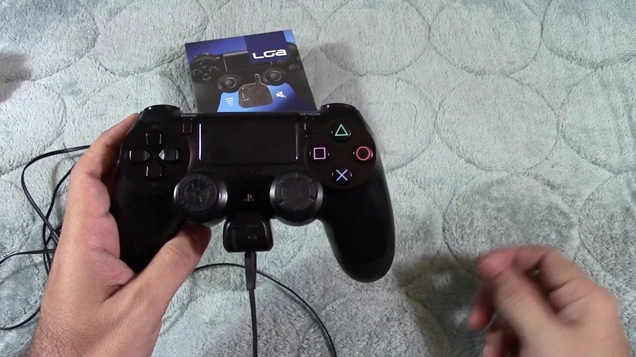 Пс4 как подключить наушники к джойстику PS4 Headset Adapter (AdjustR headset volume and mic mute adapter) - YouTube