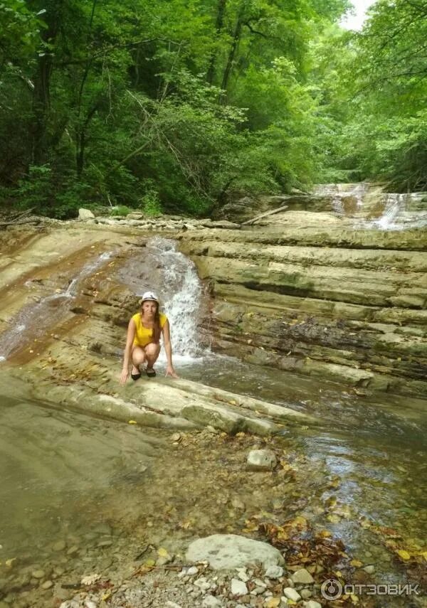 Пшадские водопады краснодарский край фото Отзыв о Водопады и дольмены реки Пшада (Россия, Краснодарский край) Это то место