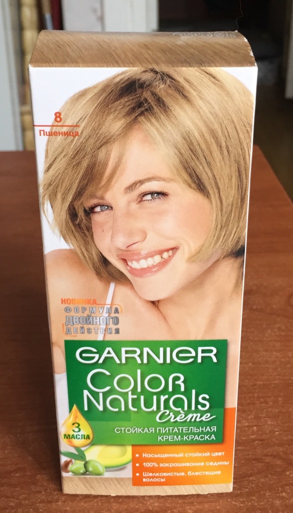 Пшеничная краска фото Краска для волос Garnier Color Naturals в дар (Санкт-Петербург). Дарудар