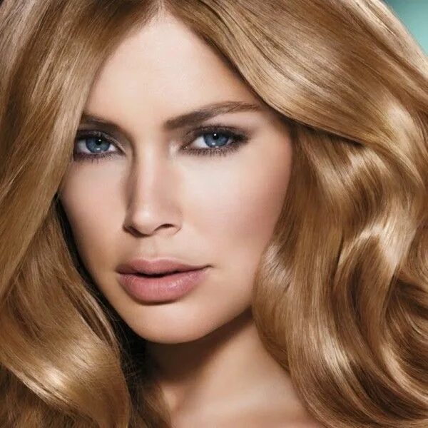 Пшеничный цвет волос фото для зеленых Doutzen Kroes for L’Oreal 2013 Hair styles, Doutzen kroes, Hair care