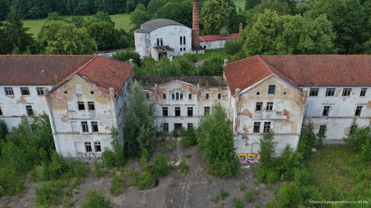 Психбольница алленберг в калининграде фото Заброшенная психиатрическая лечебница Алленберг - мрачное место, в котором можно