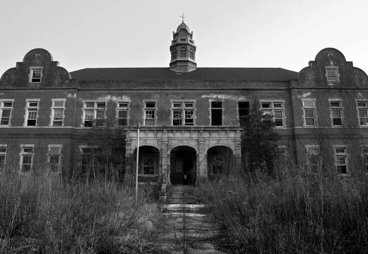 Психиатрическая больница снаружи фото Photo of Pennhurst State School by Tom Kirsch / opacity.us in 2020 Willowbrook s