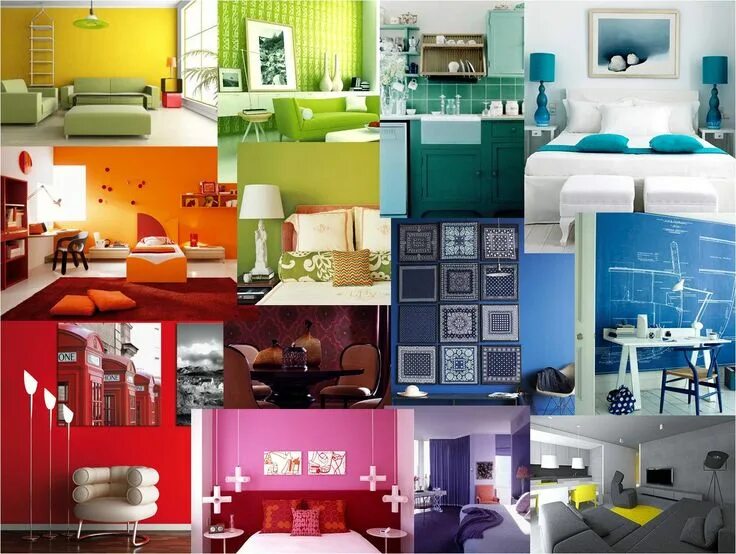 Психология дизайна интерьера color psychology in design Interiores, Colores, Disenos de unas