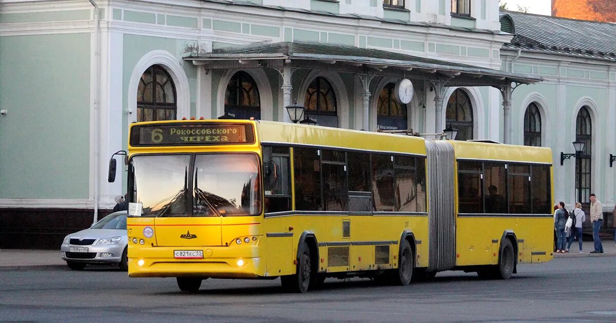 Псков фото автобусы МАЗ-105.465 с821ес - Фото № 162825 - Псков - Твой Транспорт