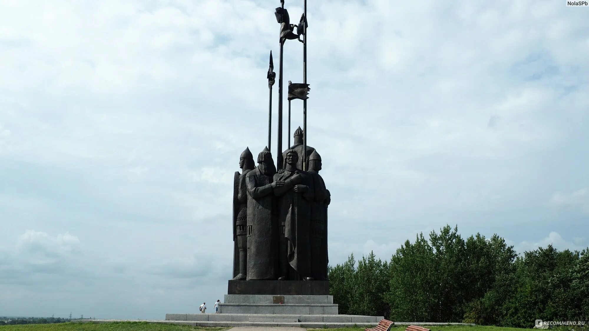 Псков памятник александру невскому фото Памятник "Ледовое побоище", гора Соколиха, Псков - "Есть два памятника в Пскове,