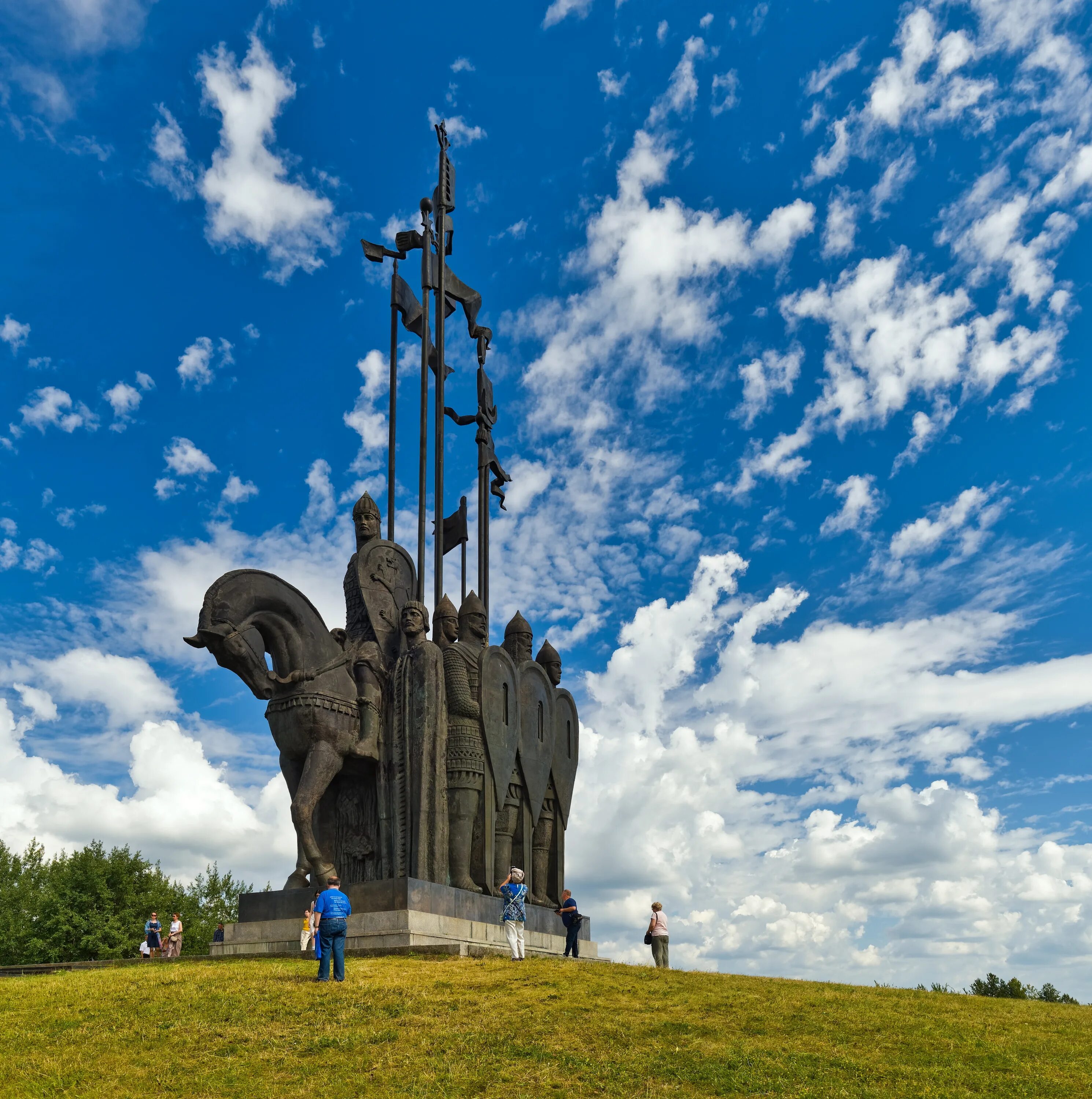 Псков памятник невскому фото Файл:Pskov. Monument to Alexander Nevsky P7190836 3525.jpg - Википедия