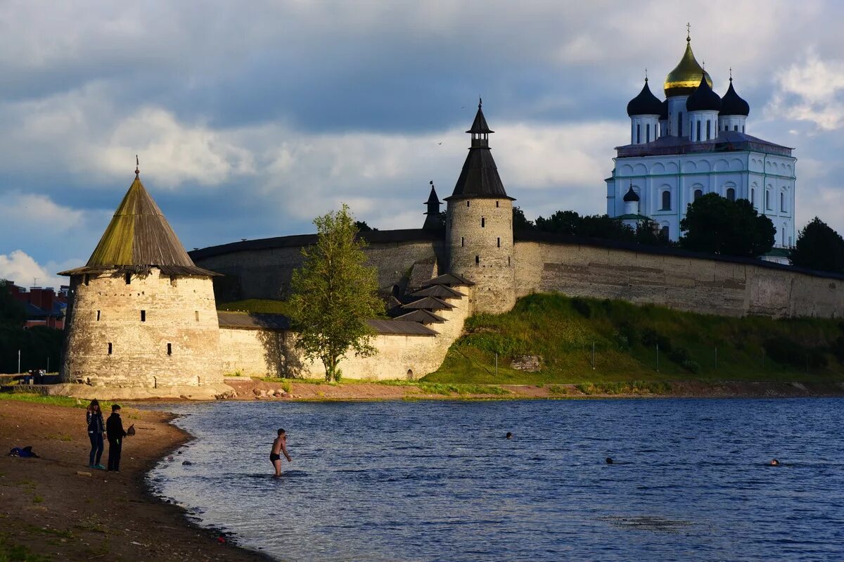 Псков река великая фото купание в реке Великой / Псковрека Великая / Автор: Drdeburden