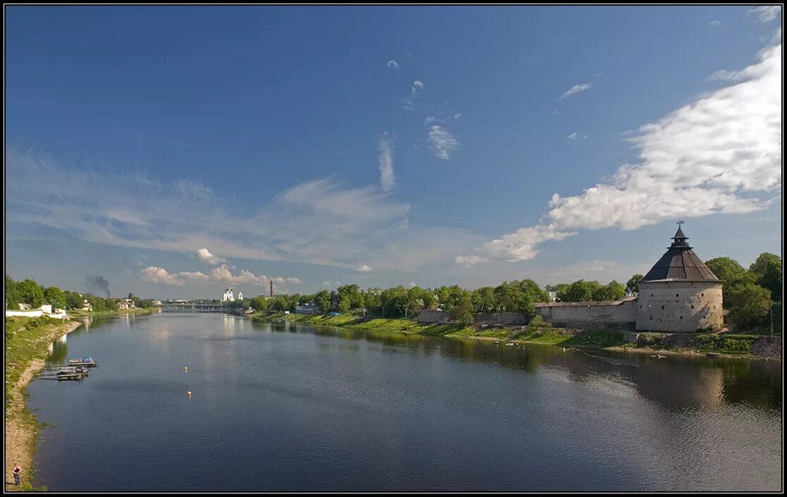 Псков река великая фото Photo Pskov. The Great river by Boris Katorgin - landscape - PhotoForum.ru