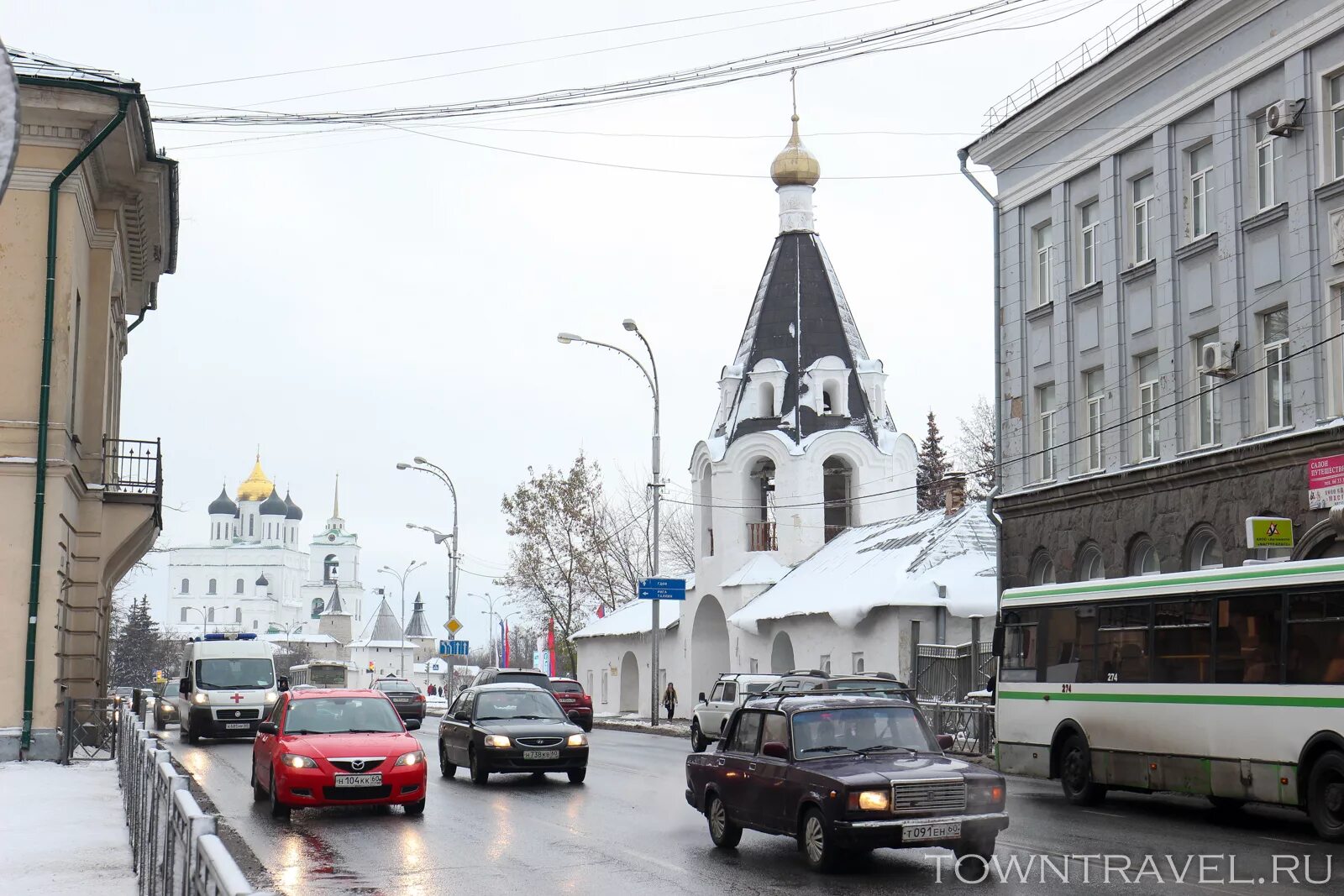 Псковские улицы фото Достопримечательности Пскова Путешествия по городам России и зарубежья