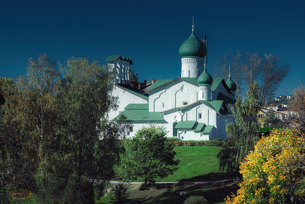 Псковский храм фото Церковь Богоявления Господня с Запсковья Alexander Gutkin Flickr