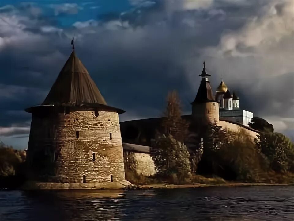 Псковский кремль фото в хорошем качестве Walls of Pskov - Стены Пскова - YouTube