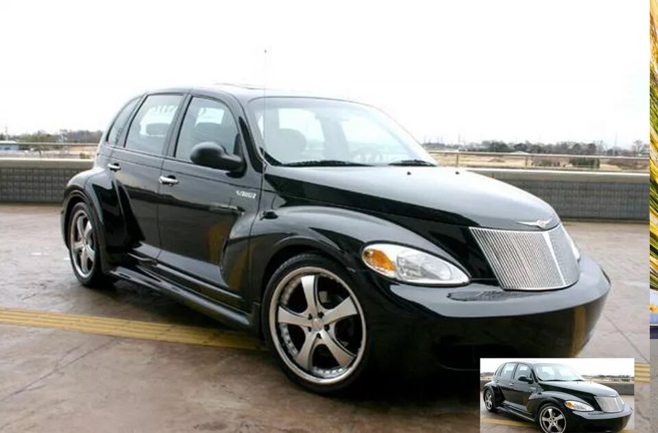 Пт крузер тюнинг фото Заказ обвеса для монстра - Chrysler PT Cruiser, 2,4 л, 2007 года тюнинг DRIVE2