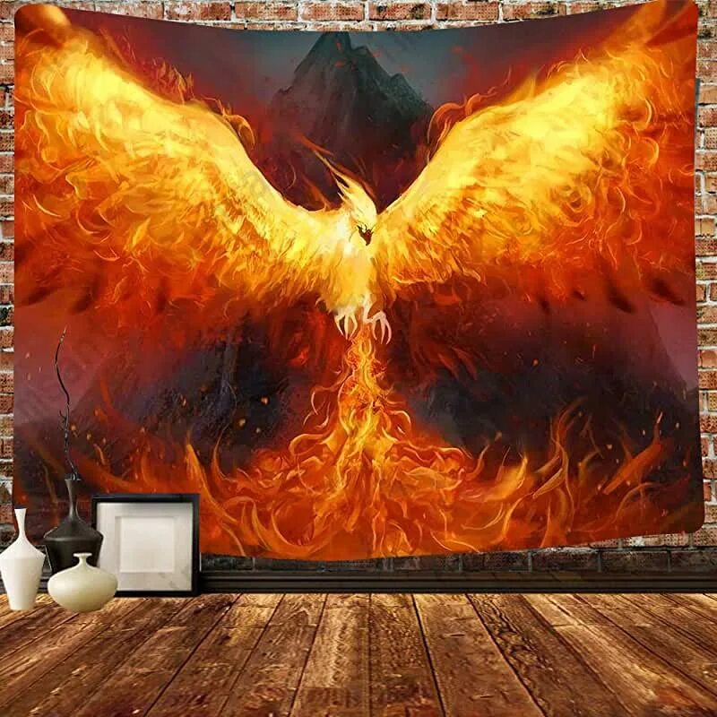 Птица феникс реальное фото Amazon.com: Phoenix Poster