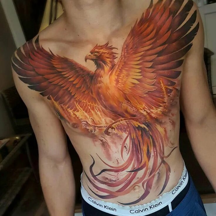 Птица феникс тату фото Феникс Tattoos, Phoenix tattoo, Phoenix bird tattoos