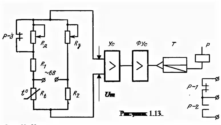 Птр 3 регулятор температуры схема подключения Полупроводниковое двухпозиционное реле температуры ПТР-2 - Студопедия