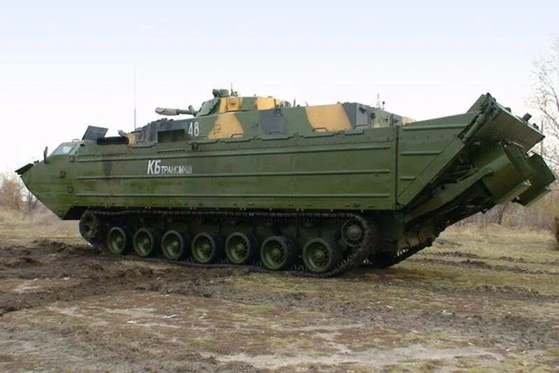 Птс военная техника фото Fifth-generation floating medium conveyor PTS-4