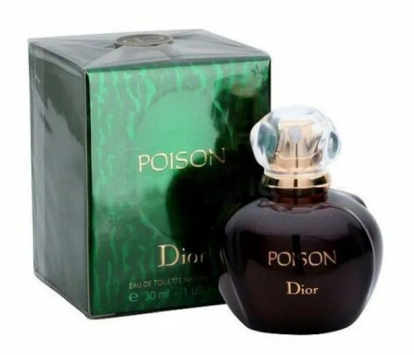 Пуассон духи фото Купить духи Christian Dior Poison (Кристиан Диор Пуазон) 30мл женские