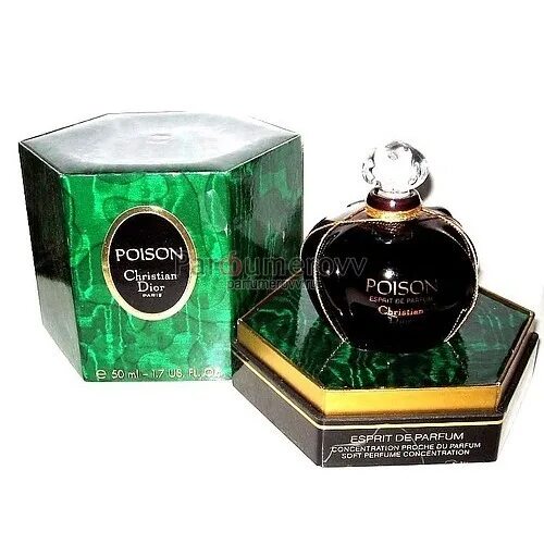 Пуассон духи фото Женская туалетная вода CHRISTIAN DIOR POISON ESPRITE DE PARFUM edt (w) 50ml VINT