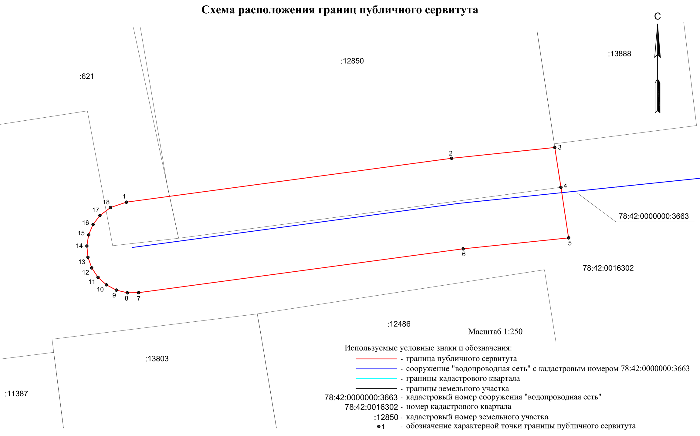 Публичный сервитут схема расположения Сообщение о возможном установлении публичного сервитута Внутригородское муниципа