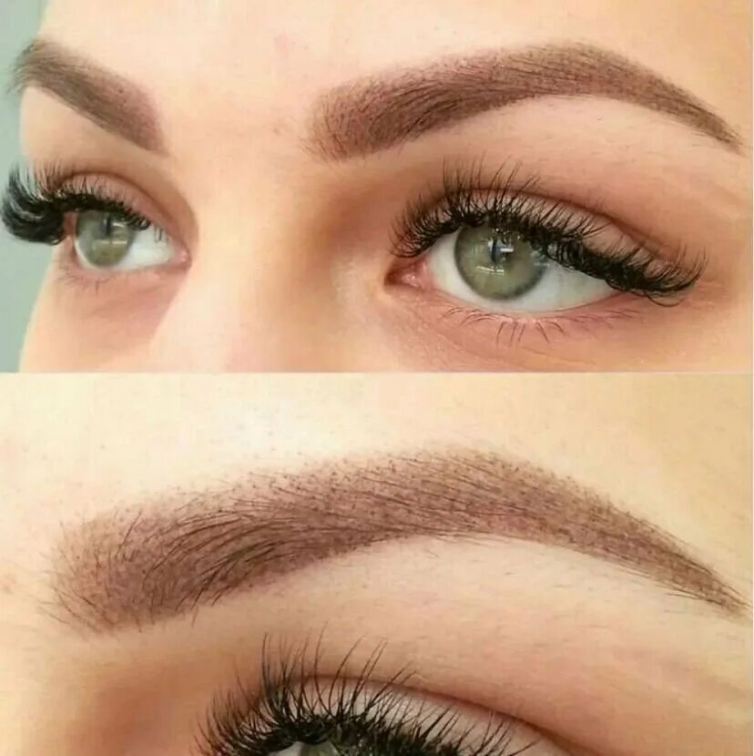 Пудровая растушевка бровей фото Dia&Made, eyebrow and eyelash salon, Moscow, Yuzhnobutovskaya Street, 91 - Yande