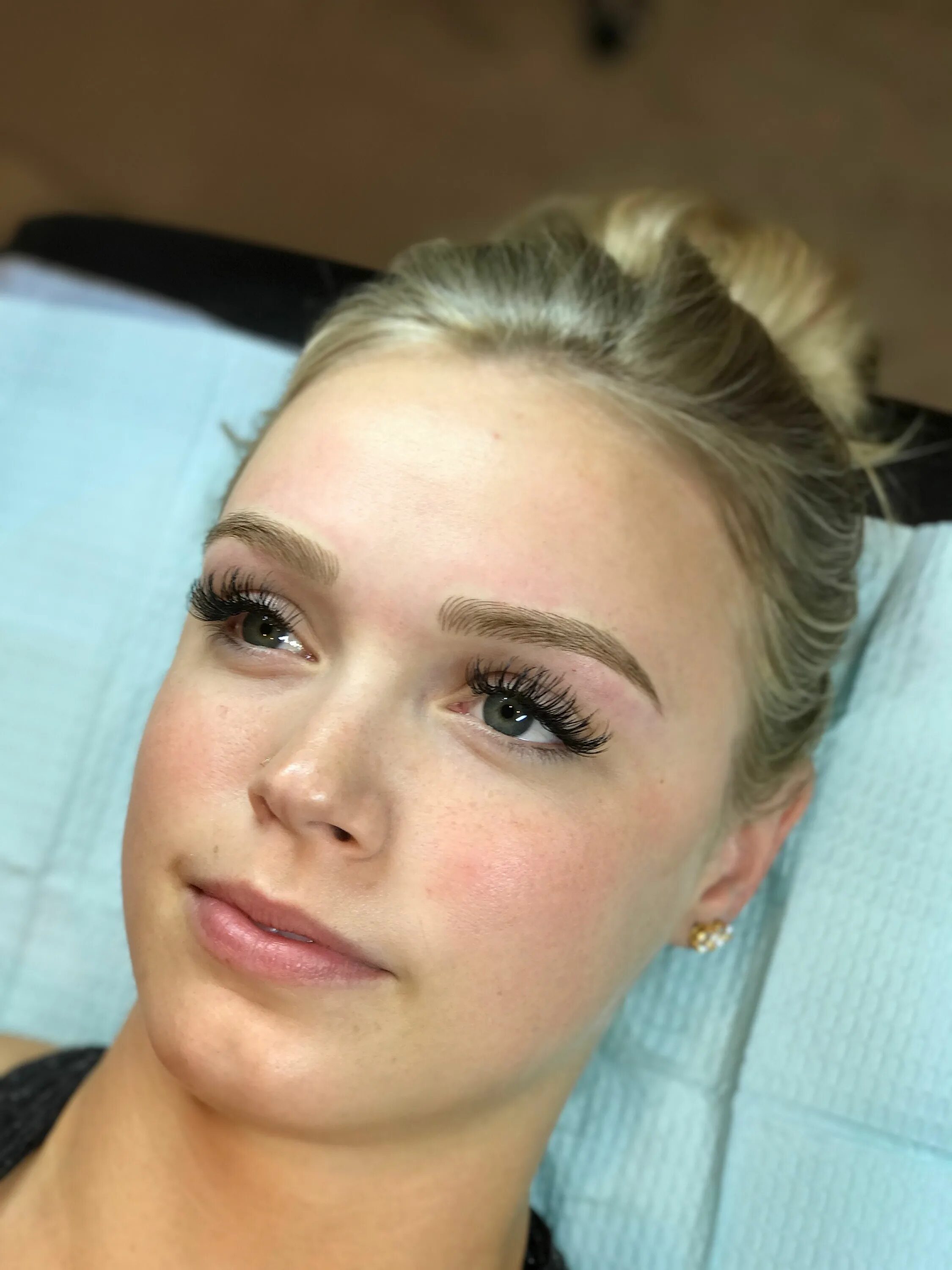 Пудровые брови блондинки фото Résultats de recherche d'images pour " microblading brows blonde " Blonde eyebro