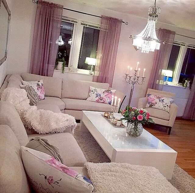 Пудровые цвета в интерьере гостиной lovely decor Living room decor apartment, Living room inspiration, Cozy living r