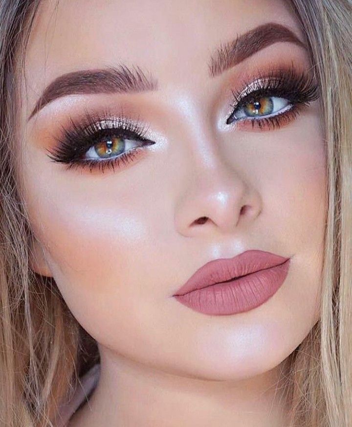 Пудровый макияж Pin on makeup. Best natural makeup, Eye makeup, Natural makeup