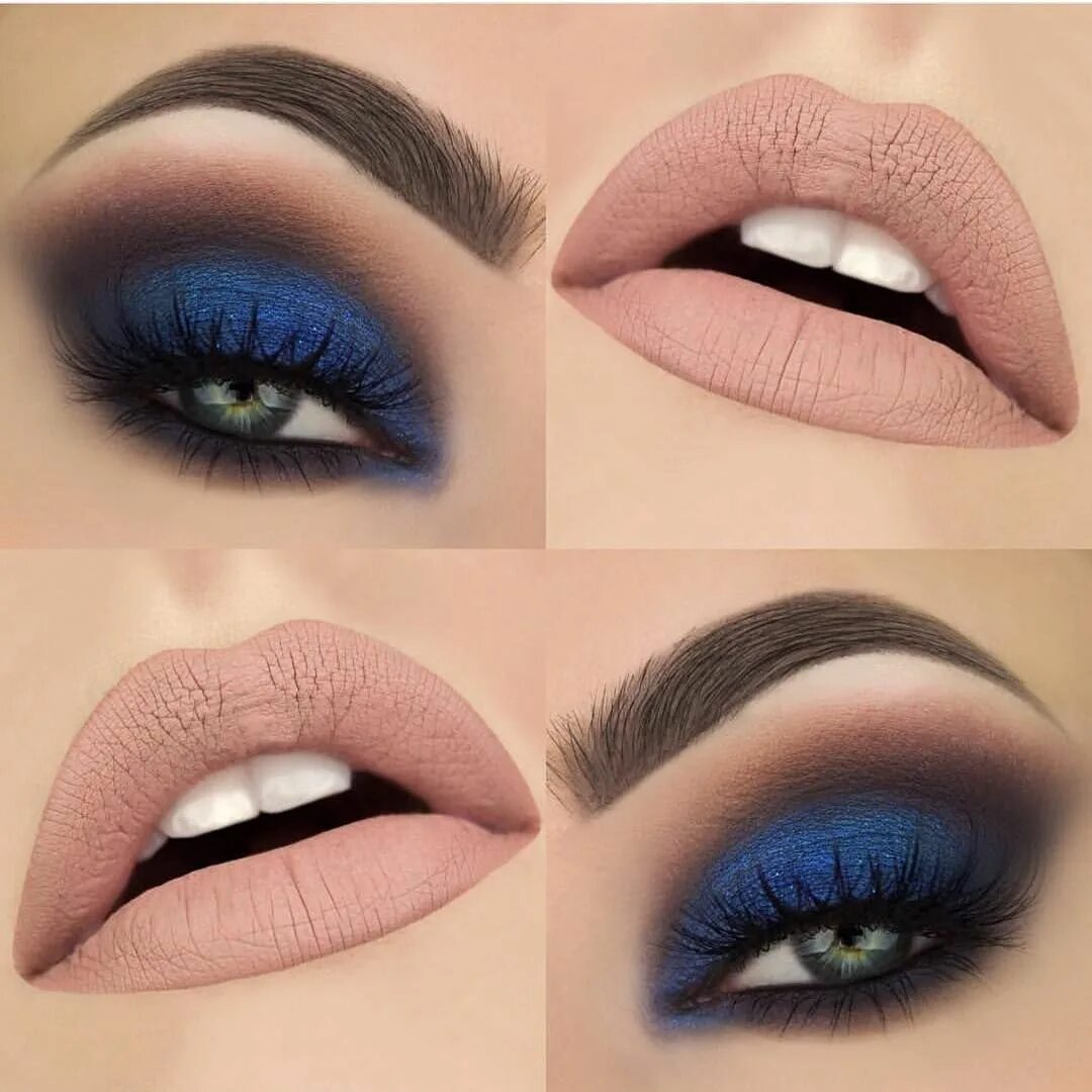 Пудровый макияж Maquillaje Mujer Moda on Instagram: "Maquillaje ideal para la noche @makeupthang