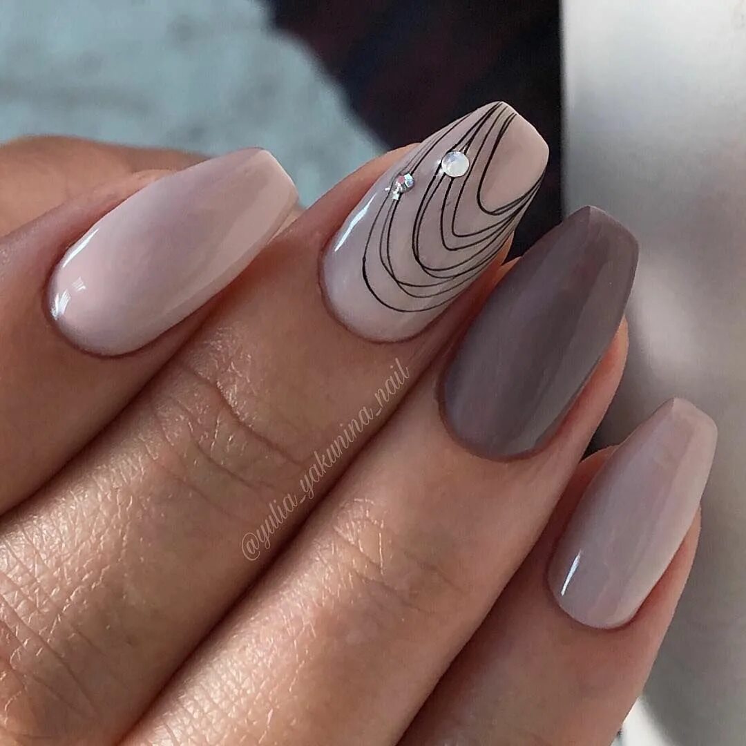 Пудровый маникюр 2024 фото Instagram post by Юлия Якунина Nail Artist * Apr 3, 2019 at 2:45pm UTC Acrylic n